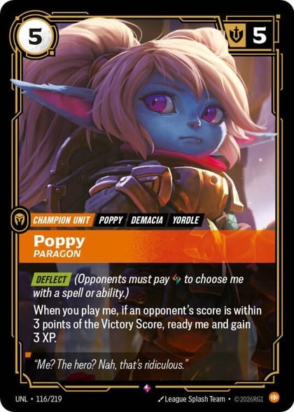 Poppy - Paragon, Unleashed 116/219