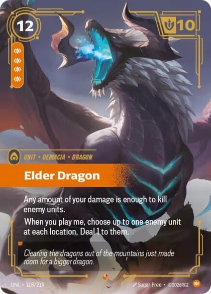 Elder Dragon, Unleashed 118/219