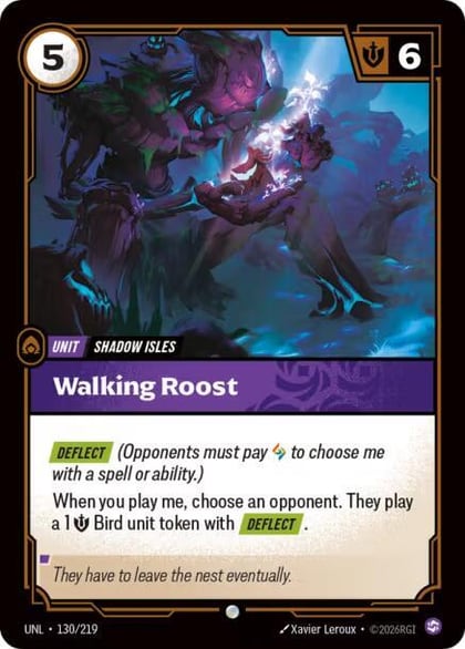 Walking Roost, Unleashed 130/219