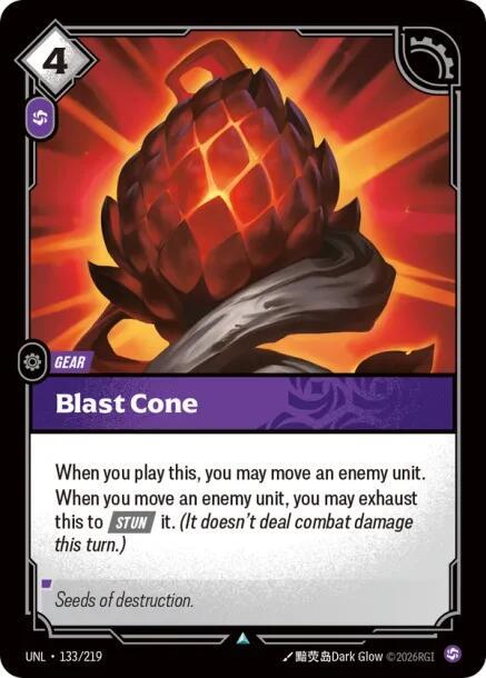 Blast Cone, Unleashed 133/219