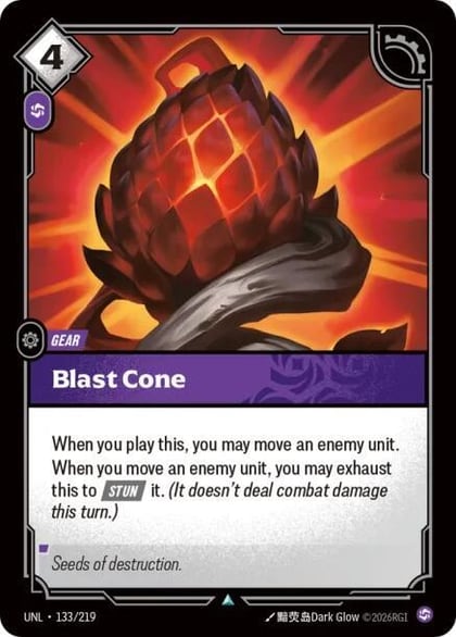 Blast Cone, Unleashed 133/219