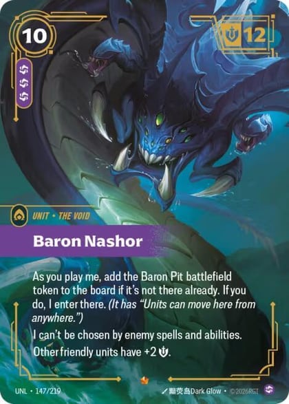 Baron Nashor, Unleashed 147/219