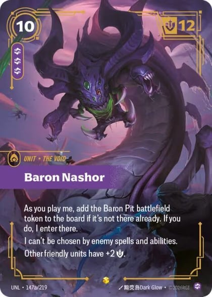 Baron Nashor (Alternate Art), Unleashed 147a/219