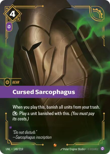 Cursed Sarcophagus, Unleashed 148/219