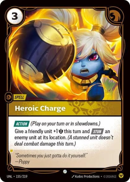 Heroic Charge, Unleashed 155/219