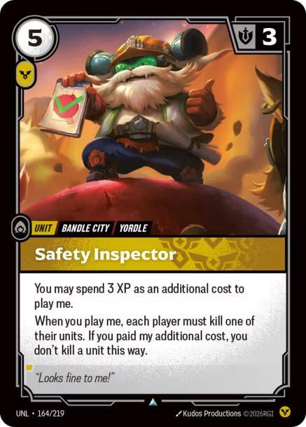 Safety Inspector, Unleashed 164/219