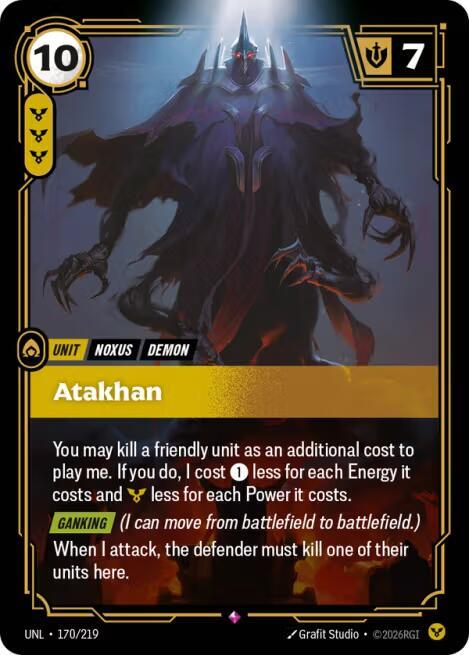 Atakhan, Unleashed 170/219