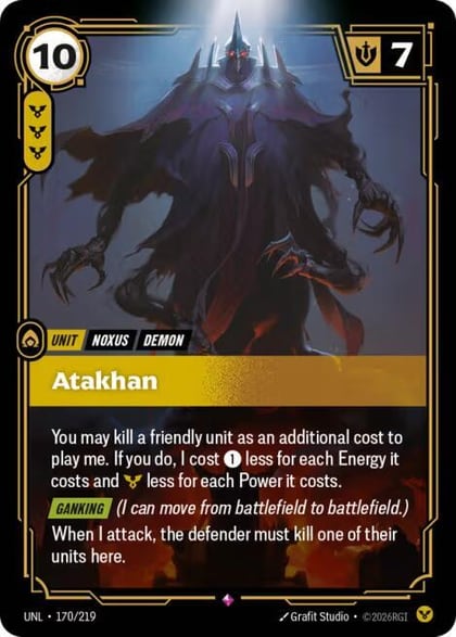 Atakhan, Unleashed 170/219