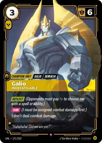 Galio - Indefatigable, Unleashed 171/219