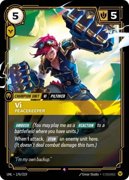 Vi - Peacekeeper, Unleashed 176/219
