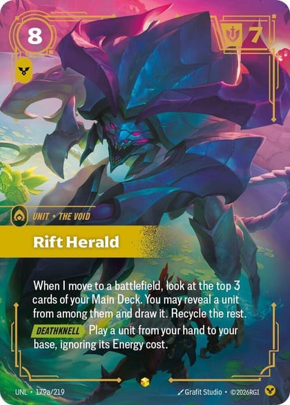 Rift Herald (Alternate Art), Unleashed 179a/219