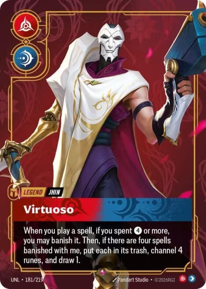 Jhin - Virtuoso, Unleashed 181/219