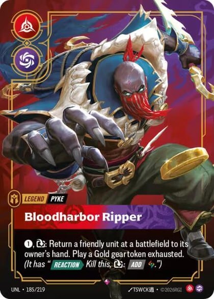 Pyke - Bloodharbor Ripper, Unleashed 185/219