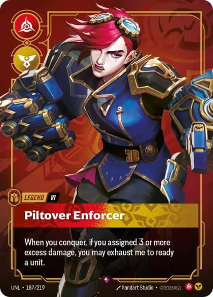 Vi - Piltover Enforcer, Unleashed 187/219