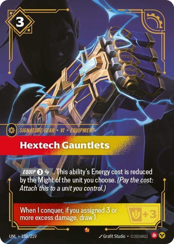 Hextech Gauntlets, Unleashed 188/219