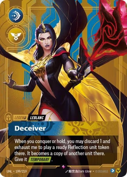 LeBlanc - Deceiver, Unleashed 199/219
