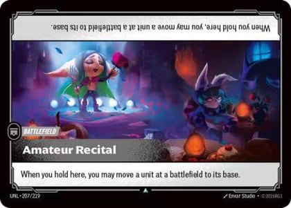 Amateur Recital, Unleashed 207/219