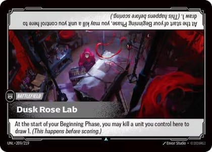 Dusk Rose Lab, Unleashed 209/219