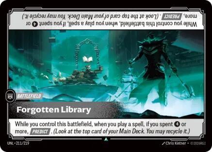 Forgotten Library, Unleashed 211/219
