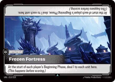Frozen Fortress, Unleashed 212/219