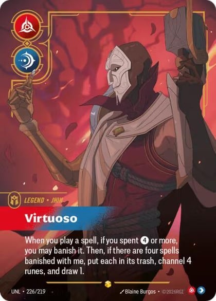 Jhin - Virtuoso (Overnumbered), Unleashed 226/219