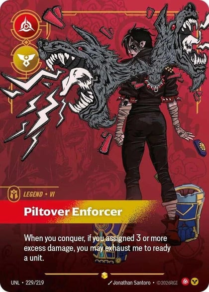 Vi - Piltover Enforcer (Overnumbered), Unleashed 229/219