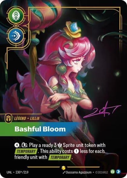 Lillia - Bashful Bloom (Signature), Unleashed 230*/219