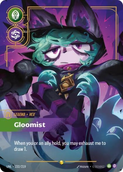 Vex - Gloomist (Overnumbered), Unleashed 232/219