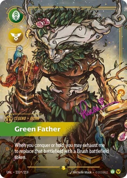 Ivern - Green Father (Signature), Unleashed 233*/219