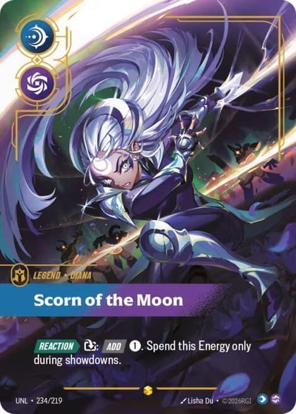 Diana - Scorn of the Moon (Overnumbered), Unleashed 234/219