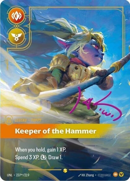 Poppy - Keeper of the Hammer (Signature), Unleashed 237*/219