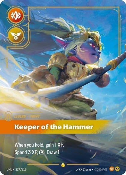 Poppy - Keeper of the Hammer (Overnumbered), Unleashed 237/219