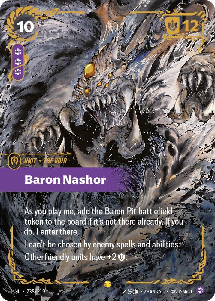 Baron Nashor (Ultimate), Unleashed 238/219