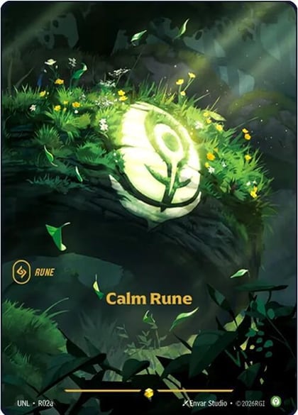Calm Rune (R02a), Unleashed R02a