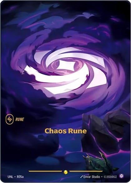 Chaos Rune (R05a), Unleashed R05a