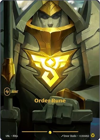 Order Rune (R06a), Unleashed R06a