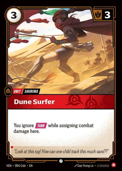 Dune Surfer, Vendetta 004/166
