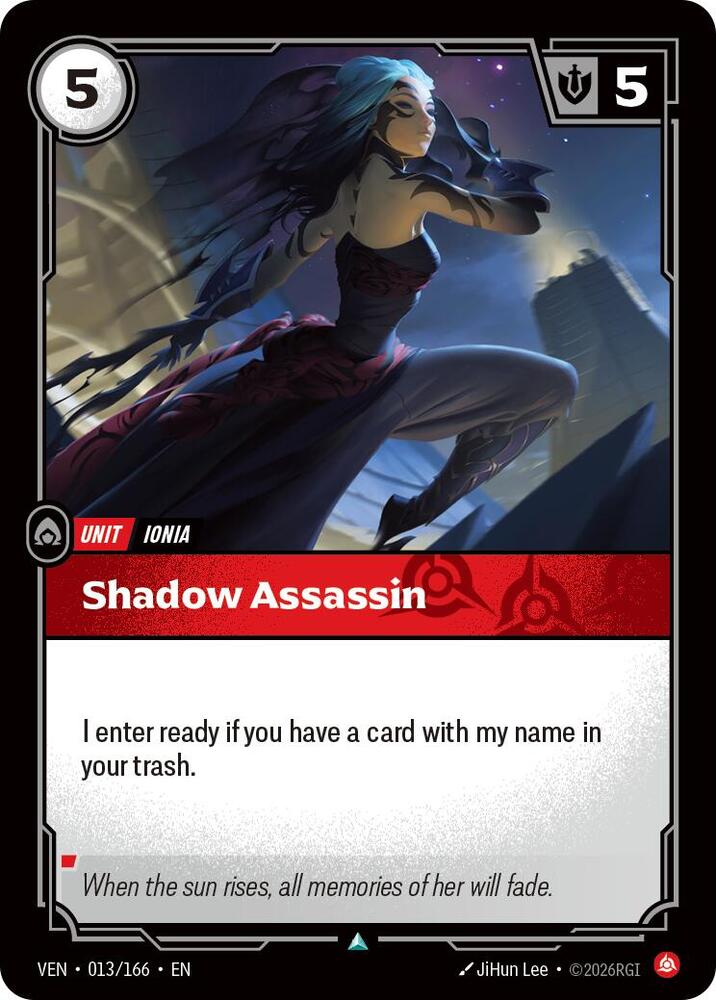 Shadow Assassin, Vendetta 013/166