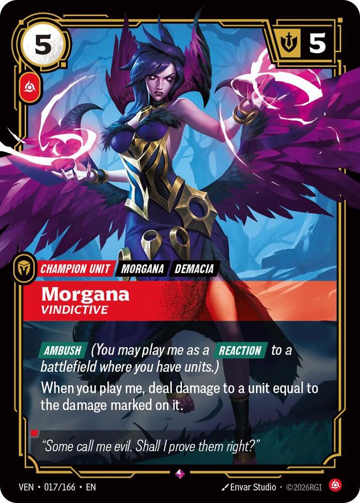 Morgana, Vindictive, Vendetta 017/166