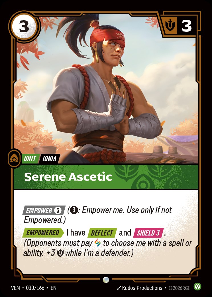 Serene Ascetic, Vendetta 030/166