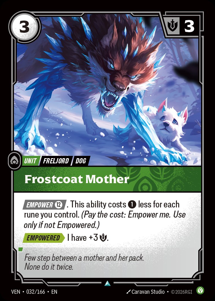 Frostcoat Mother, Vendetta 032/166