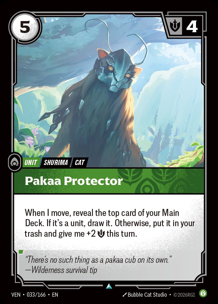 Pakaa Protector, Vendetta 033/166