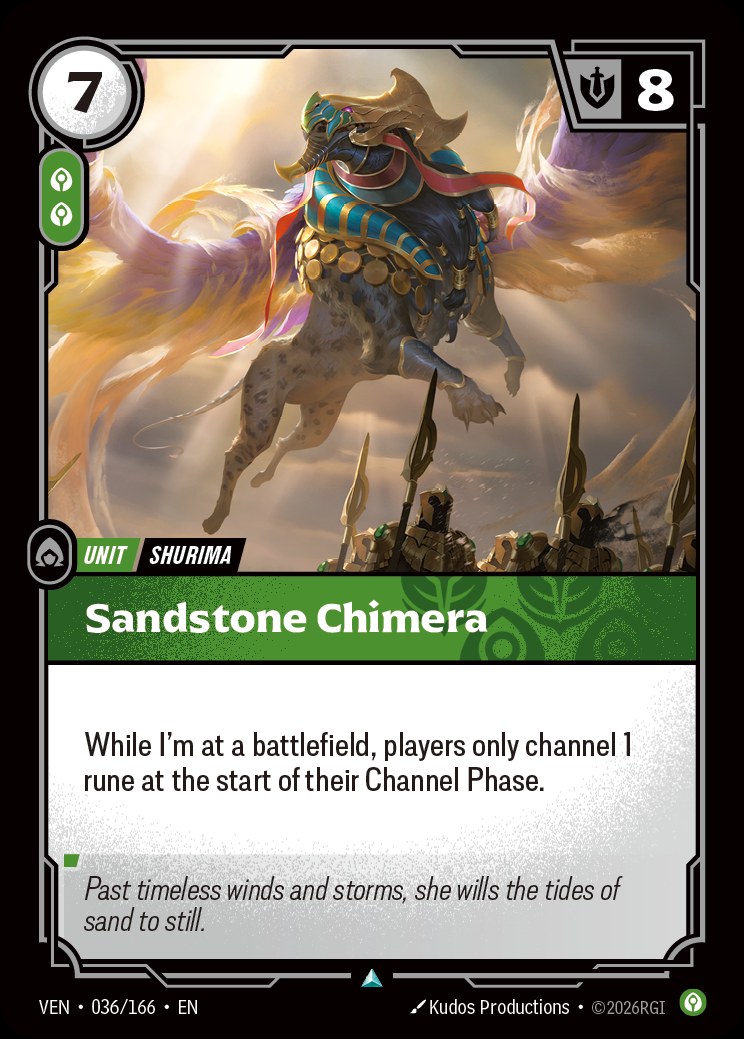 Sandstone Chimera, Vendetta 036/166