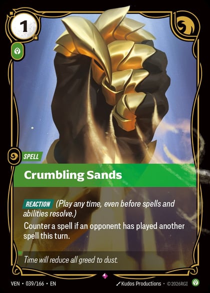 Crumbling Sands, Vendetta 039/166