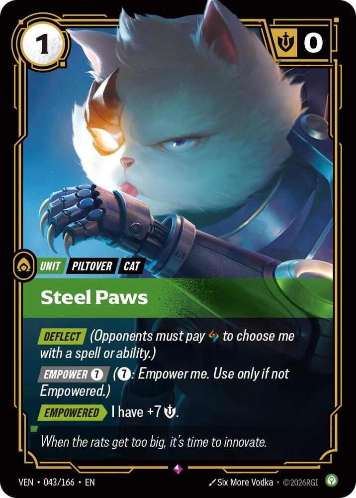Steel Paws, Vendetta 043/166