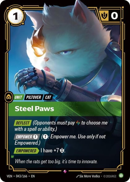 Steel Paws, Vendetta 043/166