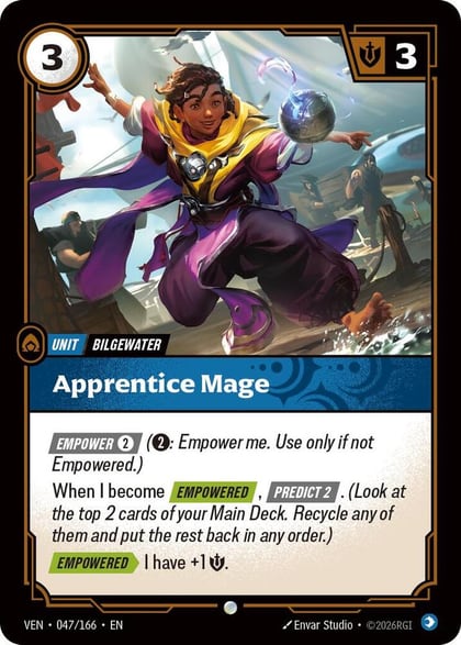 Apprentice Mage, Vendetta 047/166