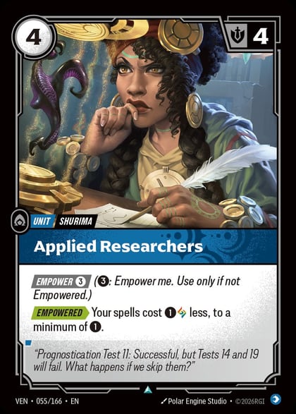 Applied Researchers, Vendetta 055/166
