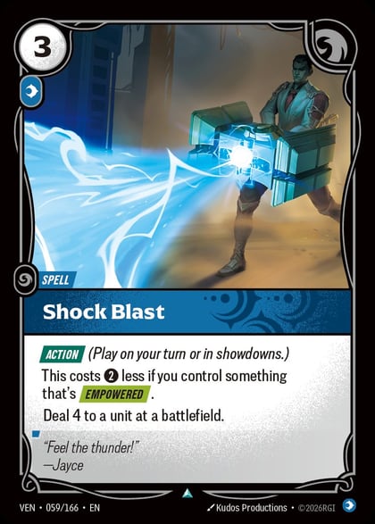 Shock Blast, Vendetta 059/166