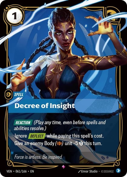 Decree of Insight, Vendetta 061/166